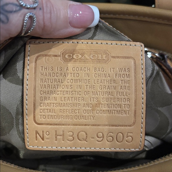 Vintage COACH Tan Soho Leather Buckle Shoulder Bag - Picture 11 of 11